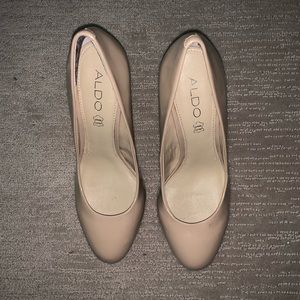Aldo baige Heels